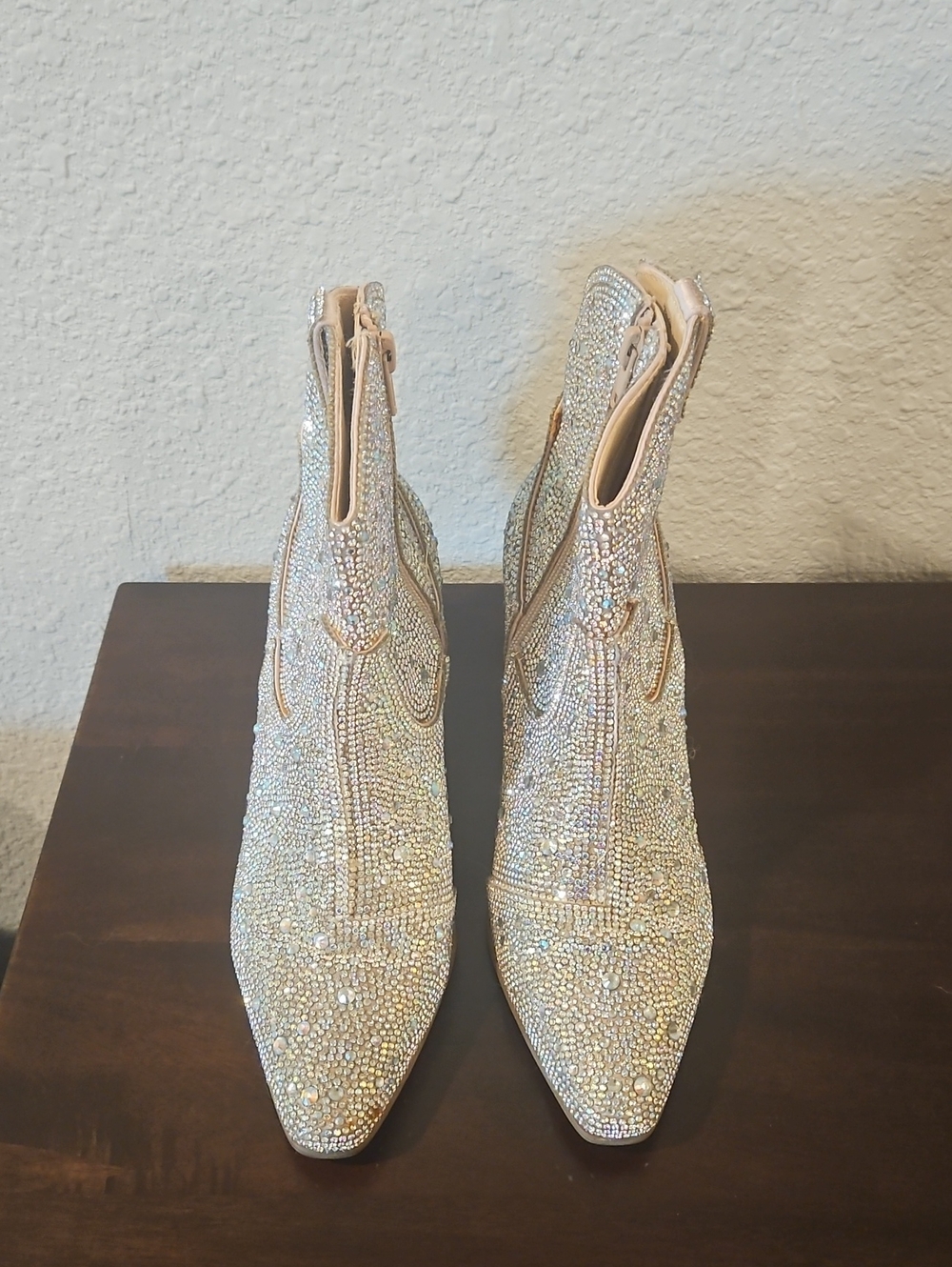 Matisse Rhinestone Ankle Boots